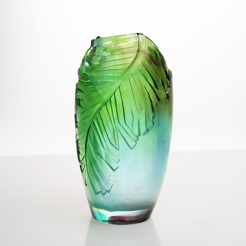 Стеклянная ваза для гостиной, цветочная композиция, хрустальное стекло, художественная ваза, домашний декор, украшение для обеденного стола «Гармония»