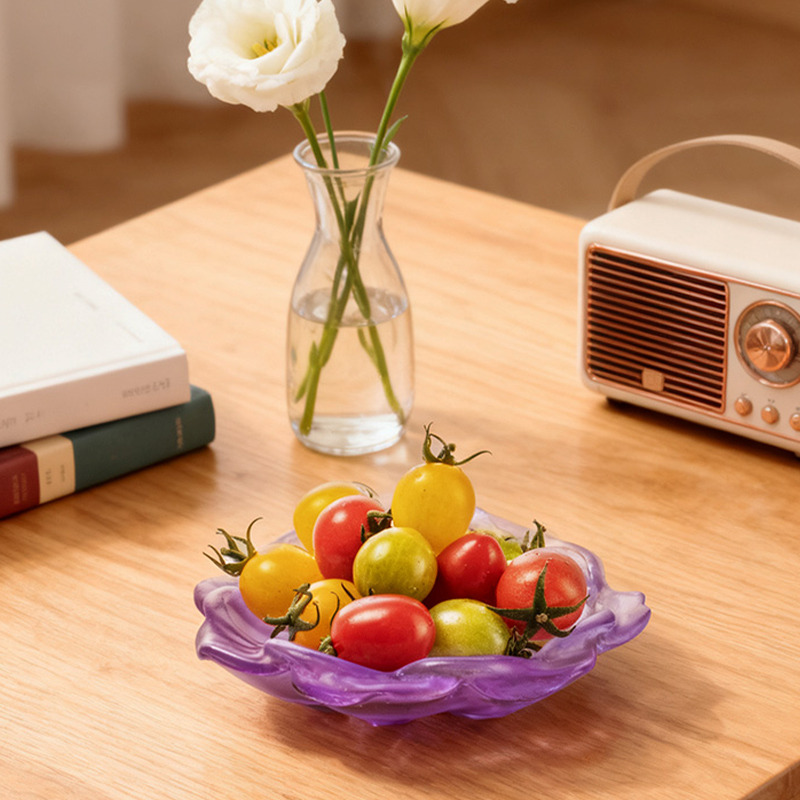 Процесс литья по выплавляемым моделям Стеклянная ваза для домашнего декора Хрустальная стеклянная ваза «Ваза с розой»