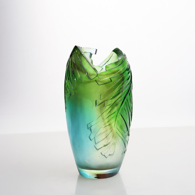 Стеклянная ваза для гостиной, цветочная композиция, хрустальное стекло, художественная ваза, домашний декор, украшение для обеденного стола «Гармония»