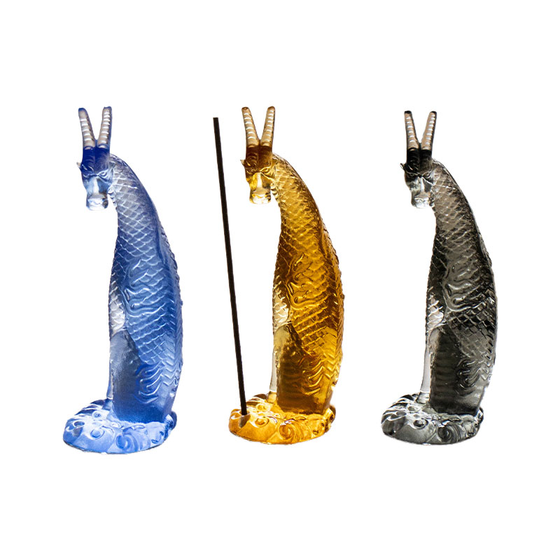 Стеклянный держатель для благовоний Кирин