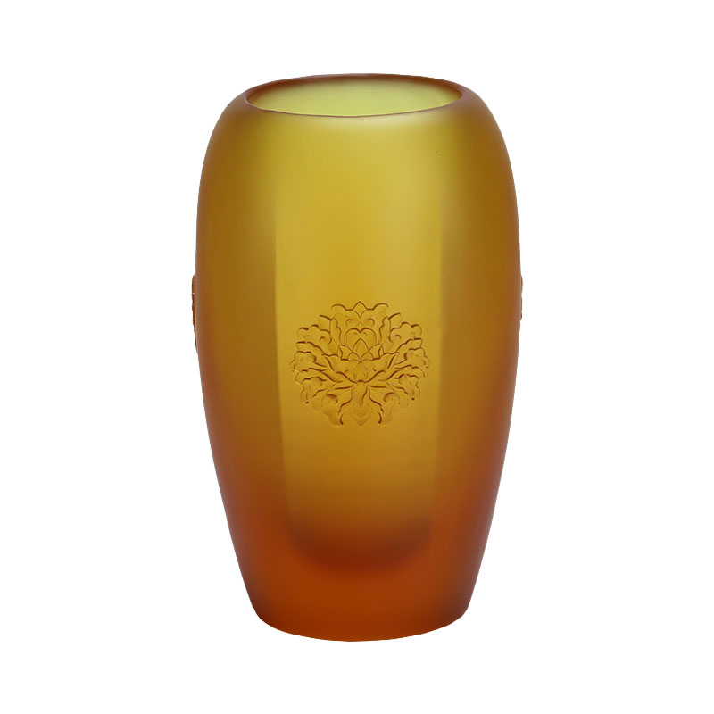 Набор подношений из золотого стекла для буддийского алтаря серии