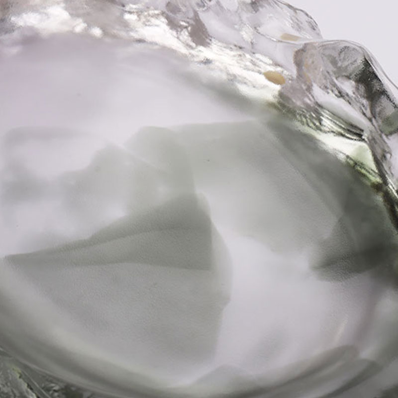 Художественный декоративный стеклянный овальный поднос для фруктов