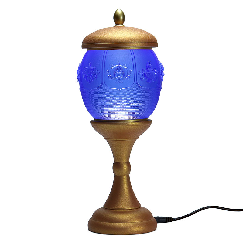 Набор подношений из хрусталя серии «Восемь сокровищ лотоса» для буддийского алтаря