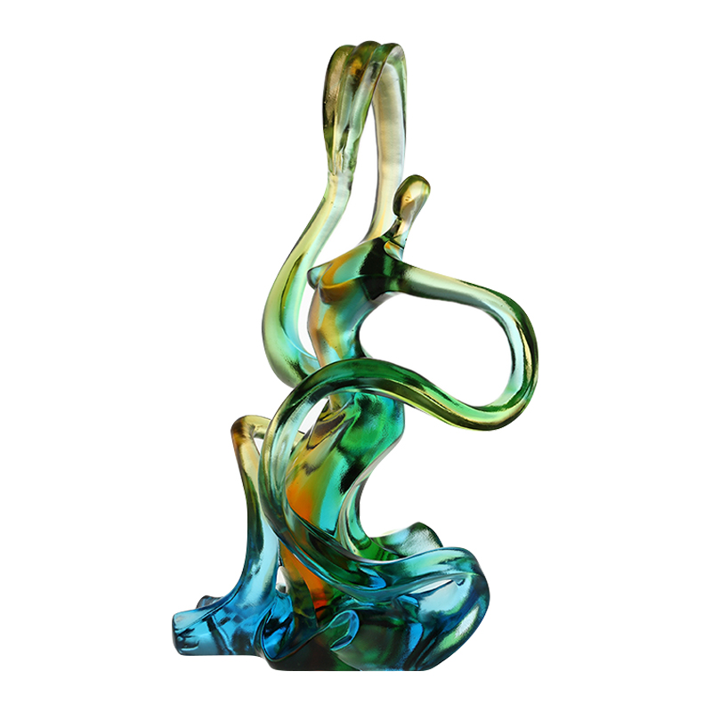 Украшение дома украшениями из цветного стекла