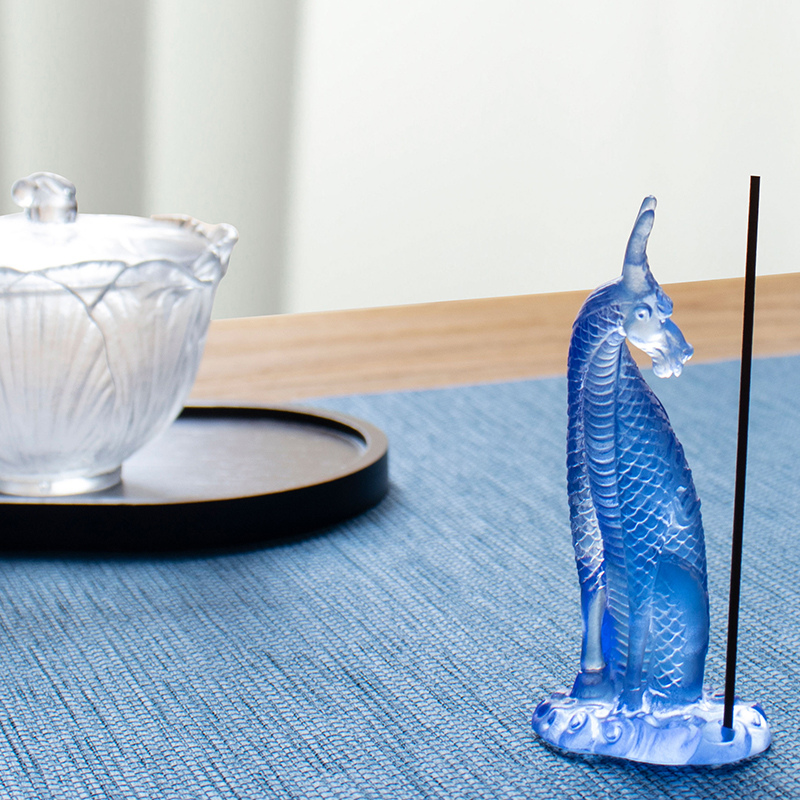 Стеклянный держатель для благовоний Кирин