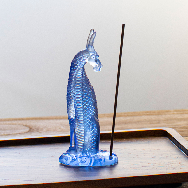 Стеклянный держатель для благовоний Кирин