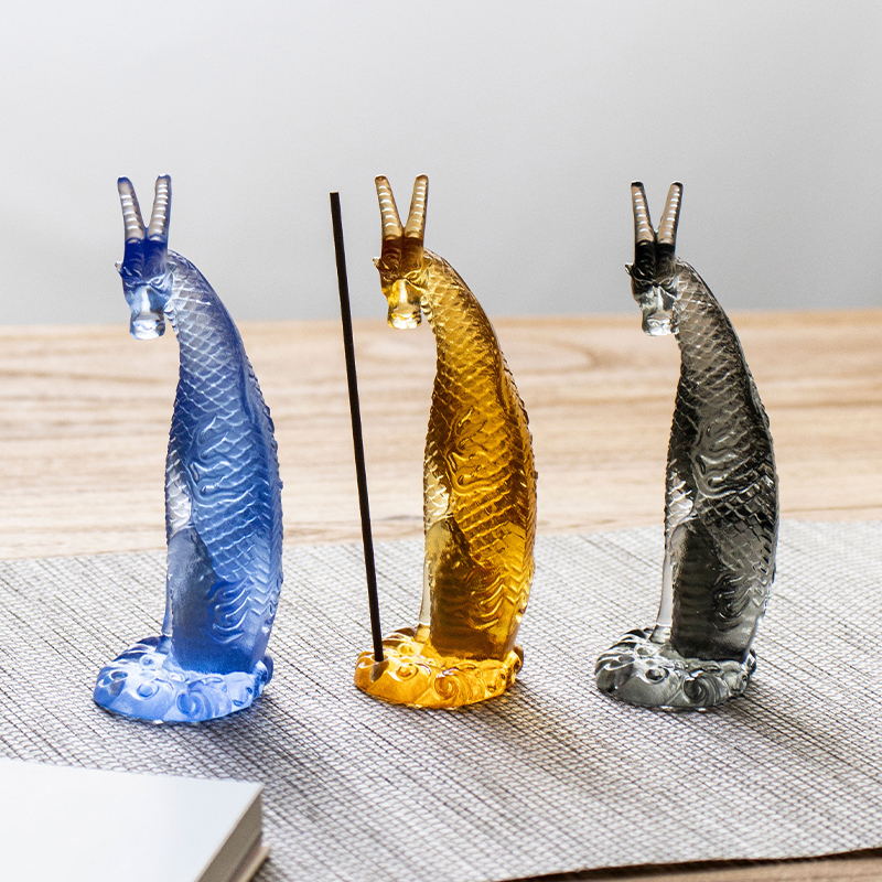 Стеклянный держатель для благовоний Кирин