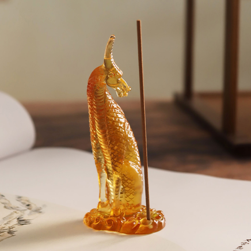 Стеклянный держатель для благовоний Кирин