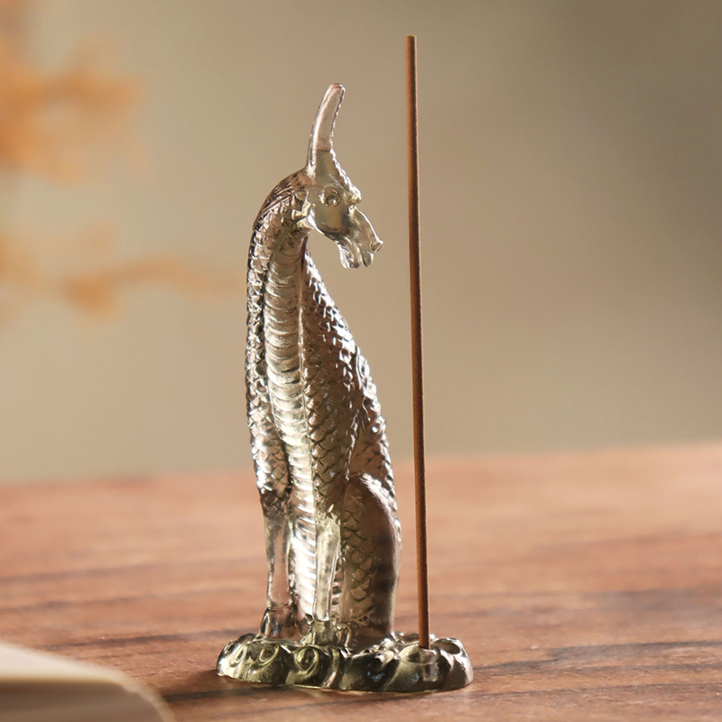 Стеклянный держатель для благовоний Кирин